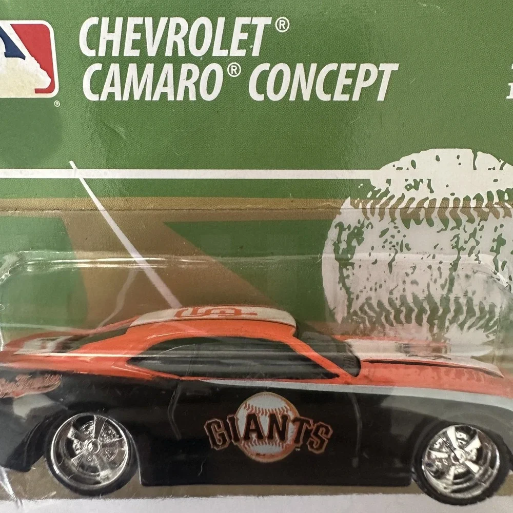 San‎ Francisco Giants Top Dog Chevrolet Camaro Concept Car MLB Baseball Toy RARE